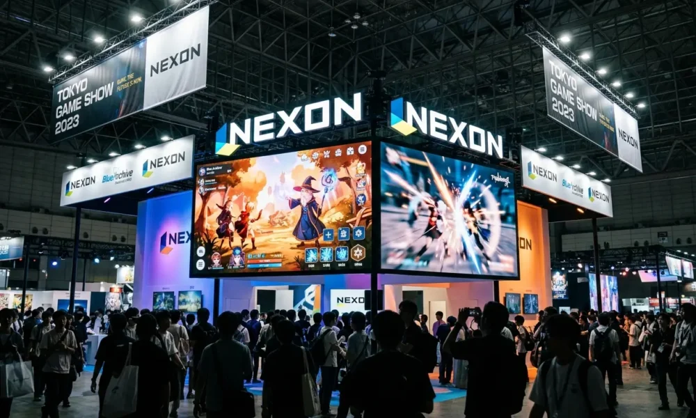 Mabinogi Mobile and Project RX at NEXON's TGS 2026 booth