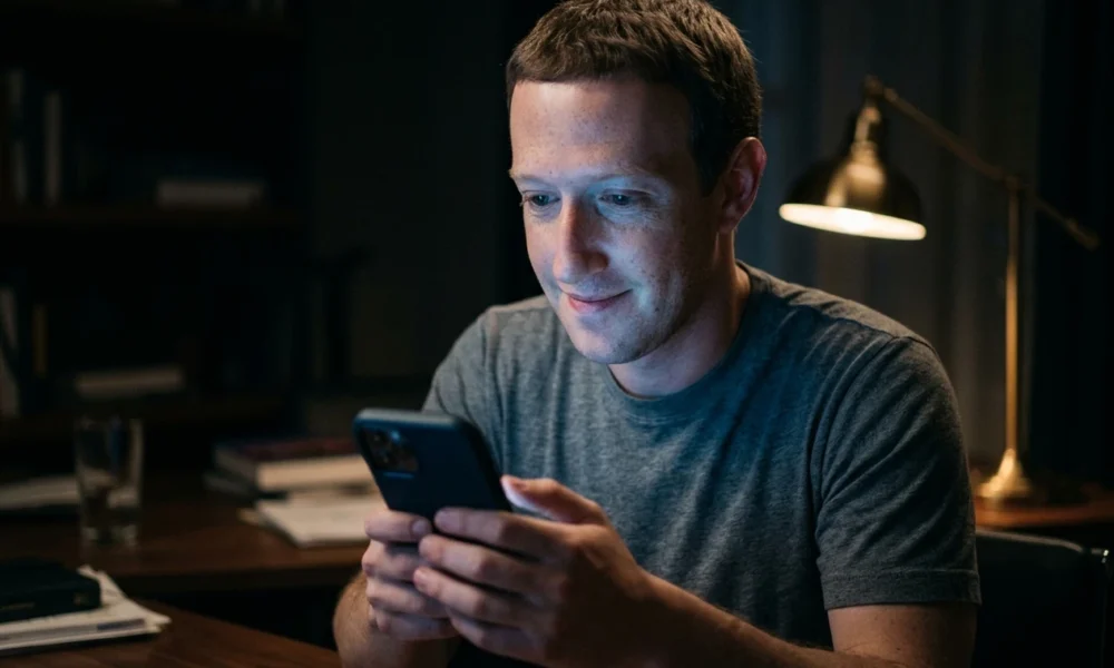 Mark Zuckerberg first X post three years Muse Spark