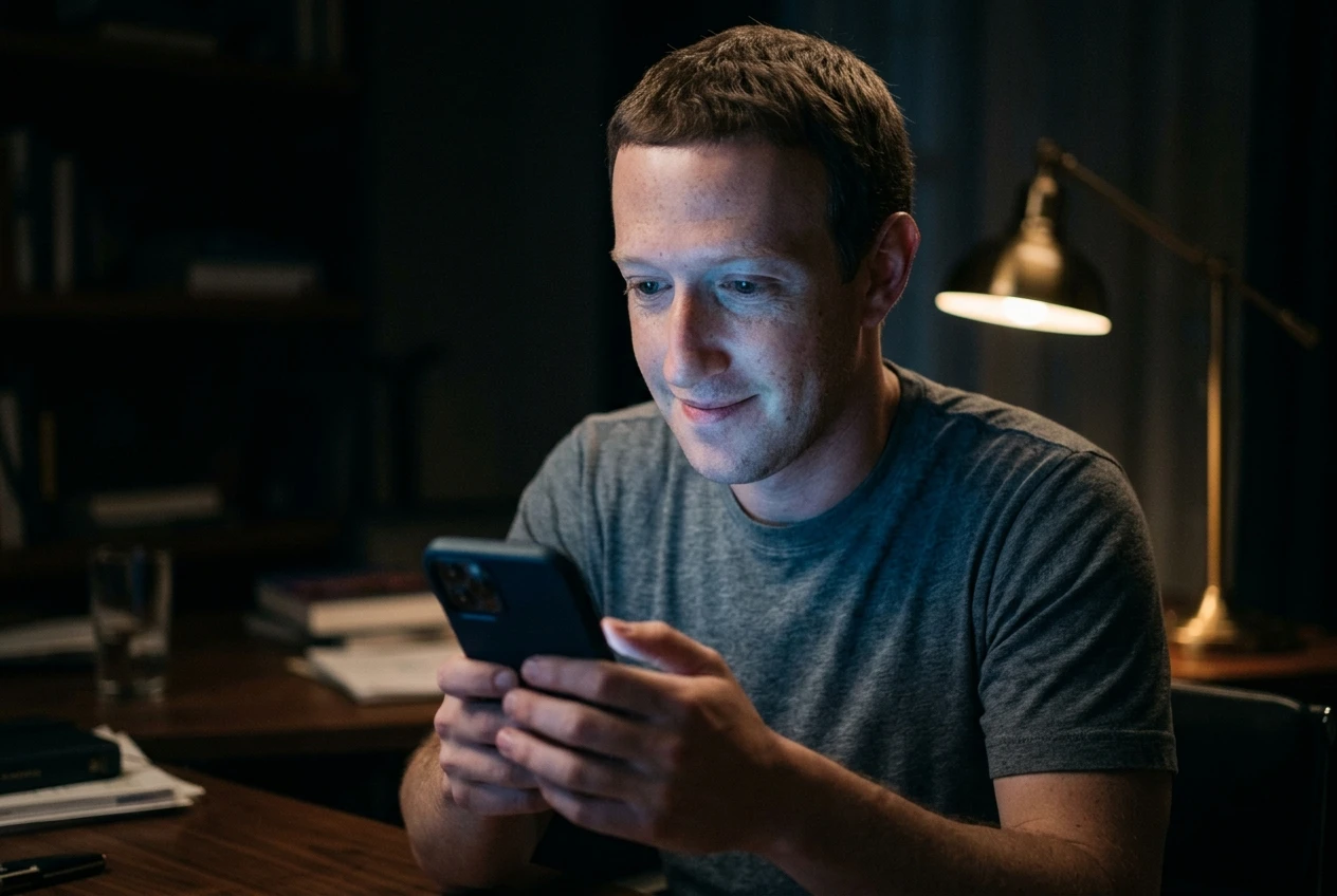 Mark Zuckerberg first X post three years Muse Spark