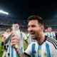 Messi reaction Pickford water bottle penalty notes World Cup semifinal