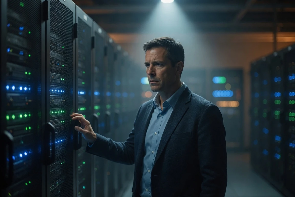 Meta's first chief data officer at a data center