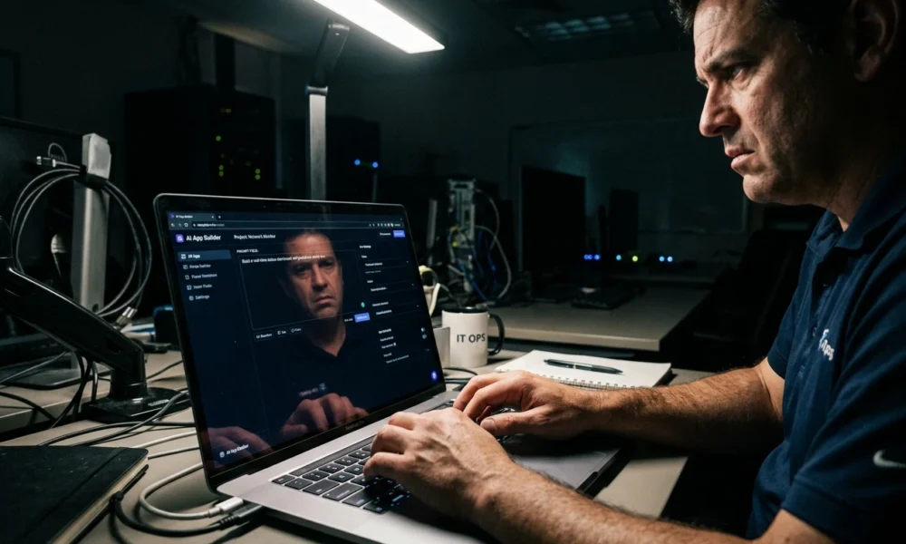mobile app building has moved outside IT departments