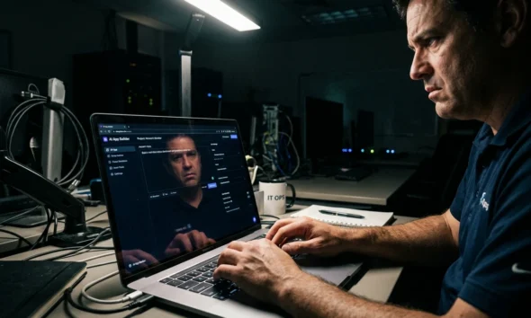 mobile app building has moved outside IT departments