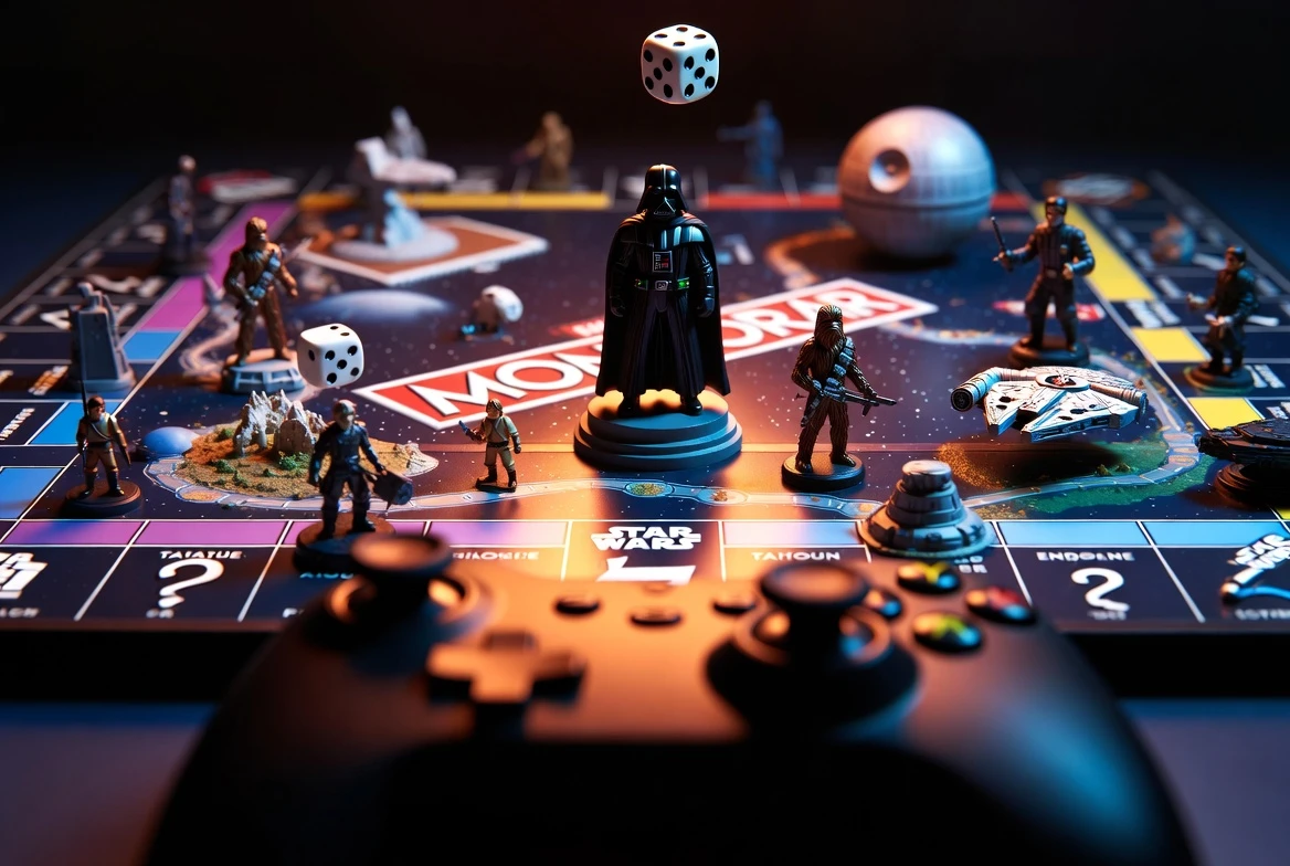 Monopoly Star Wars Heroes vs Villains digital board game