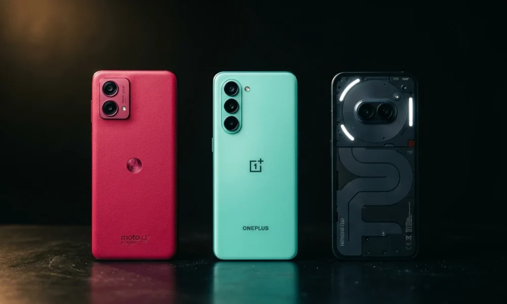 Moto G77 Power vs OnePlus Nord CE6 Lite vs Nothing Phone 3a Lite