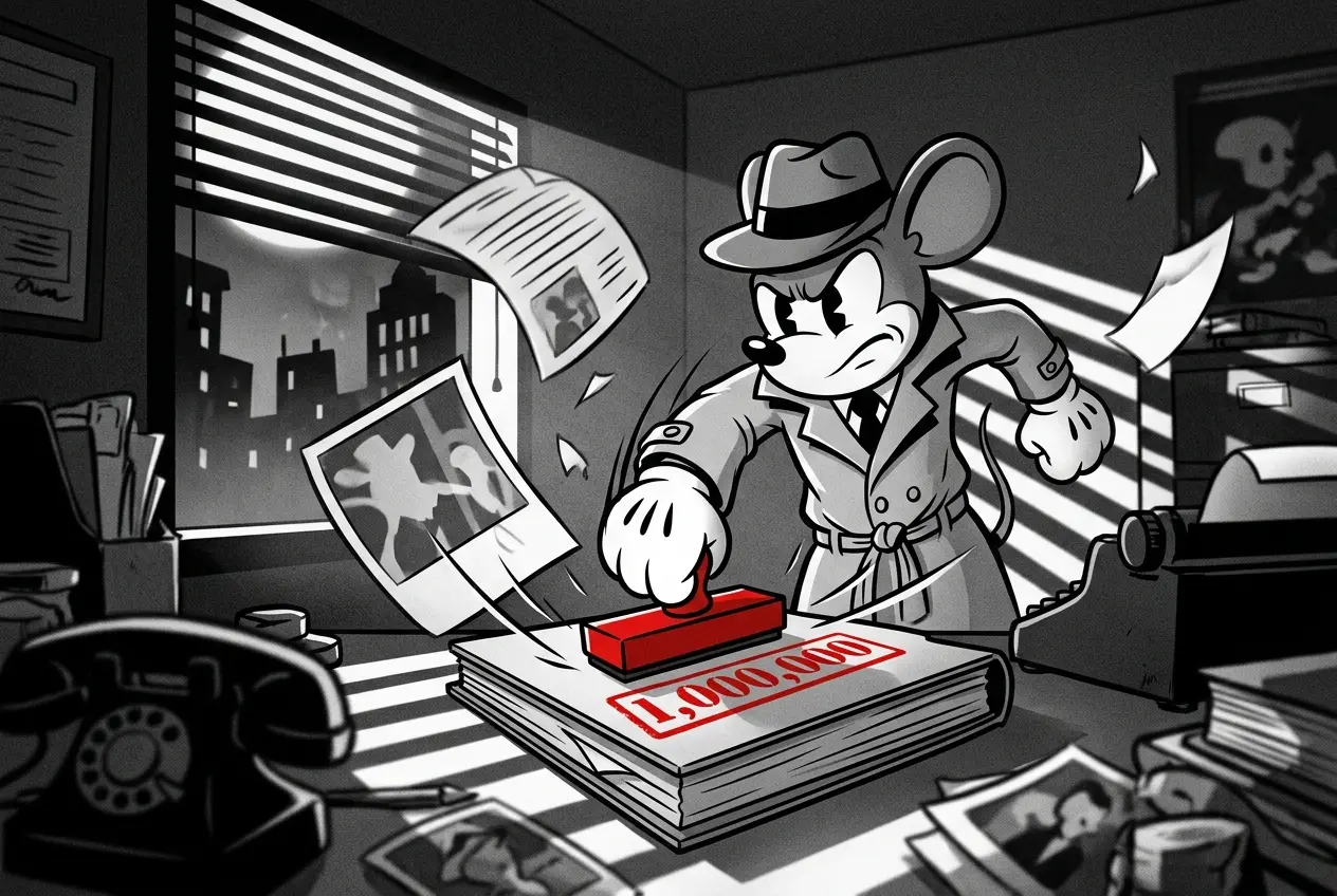 MOUSE P.I. For Hire reaches 1 million players milestone