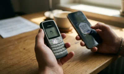 Nokia feature phone AI button free trial subscription cost