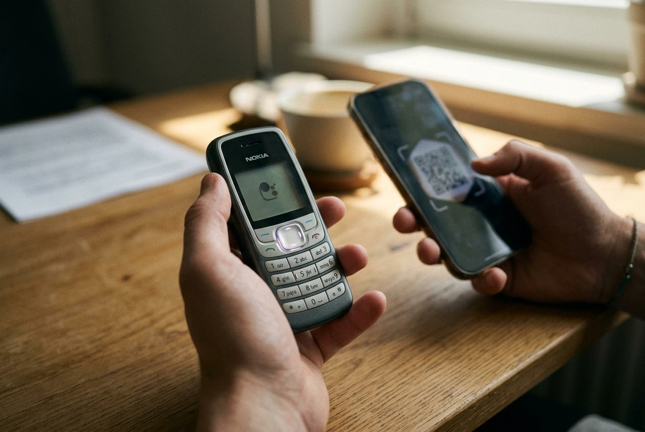 Nokia feature phone AI button free trial subscription cost