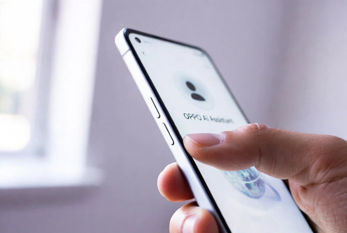 OPPO Reno 16 smartphone with AI Snap Key