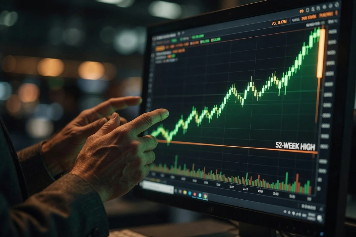 Oracle Financial Services Software 52-week high