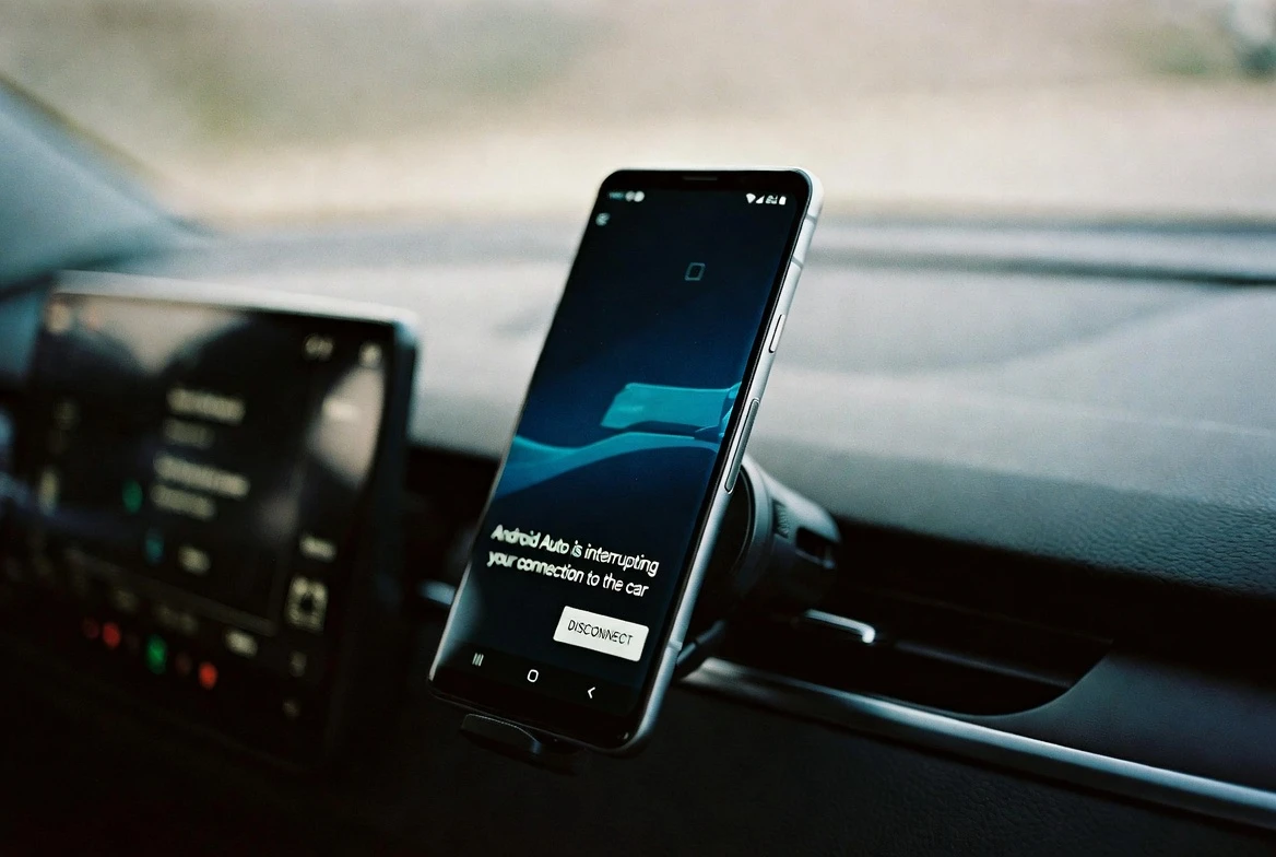 Pixel phone Android Auto wireless disconnect dashboard