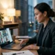 professional rejecting AI meeting notetaker joining video call