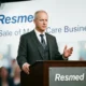 Resmed Mick Farrell MatrixCare divestiture announcement