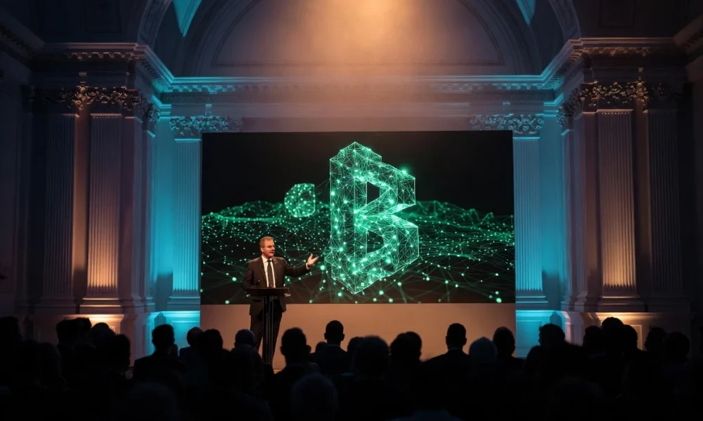 Robinhood Chain mainnet activation at London keynote event