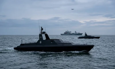 Royal Netherlands Navy uncrewed vessels testing autonomous North Sea defence