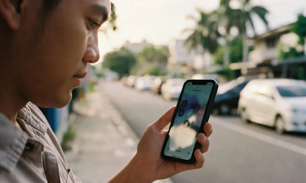 Sabah Smart Parking app restoration in Kota Kinabalu