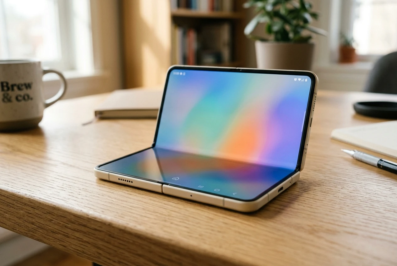 Samsung Galaxy Z Fold 8 wide foldable renders leaked ahead of Unpacked