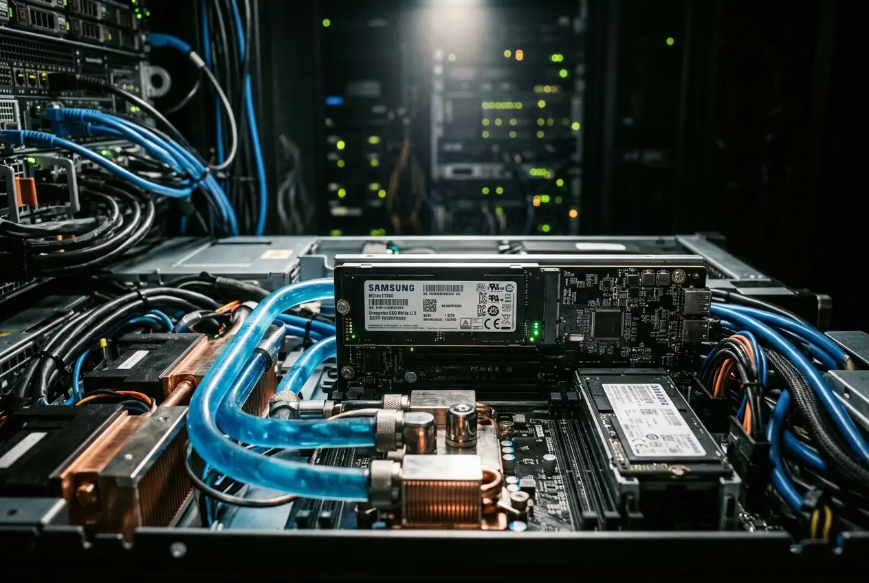 Samsung PM1763 PCIe 6.0 enterprise SSD for Vera Rubin AI