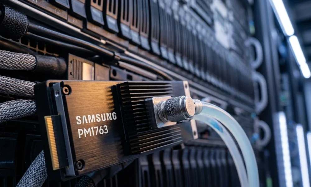 Samsung PM1763 PCIe 6.0 SSD mass production for AI data centers