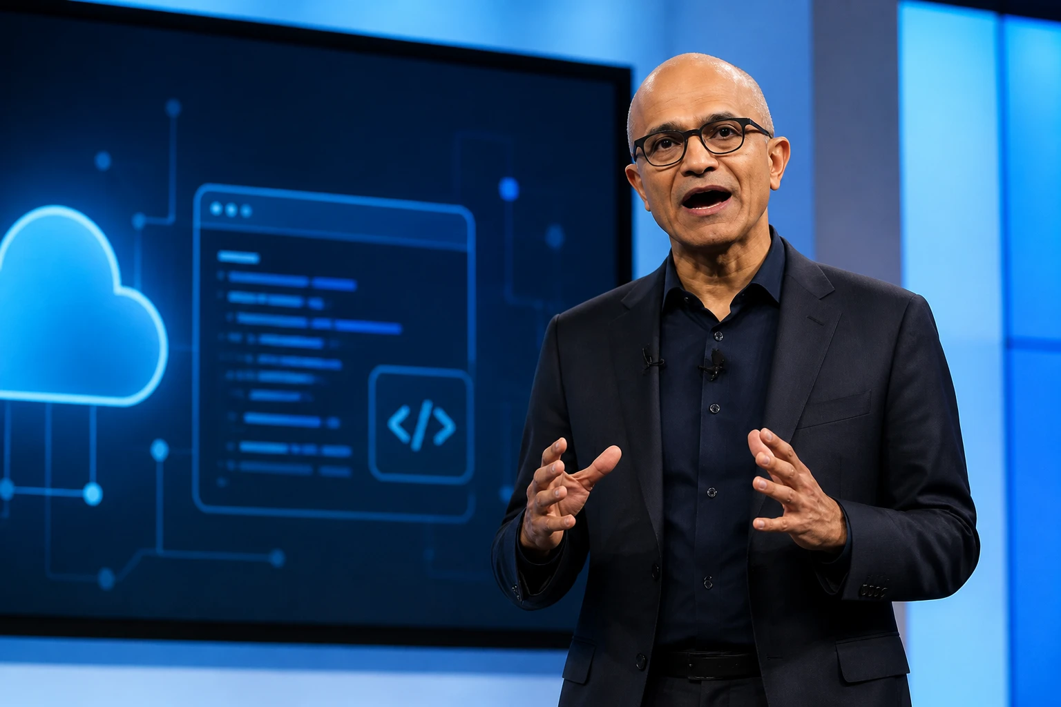 Satya Nadella Microsoft AI super app Copilot earnings announcement