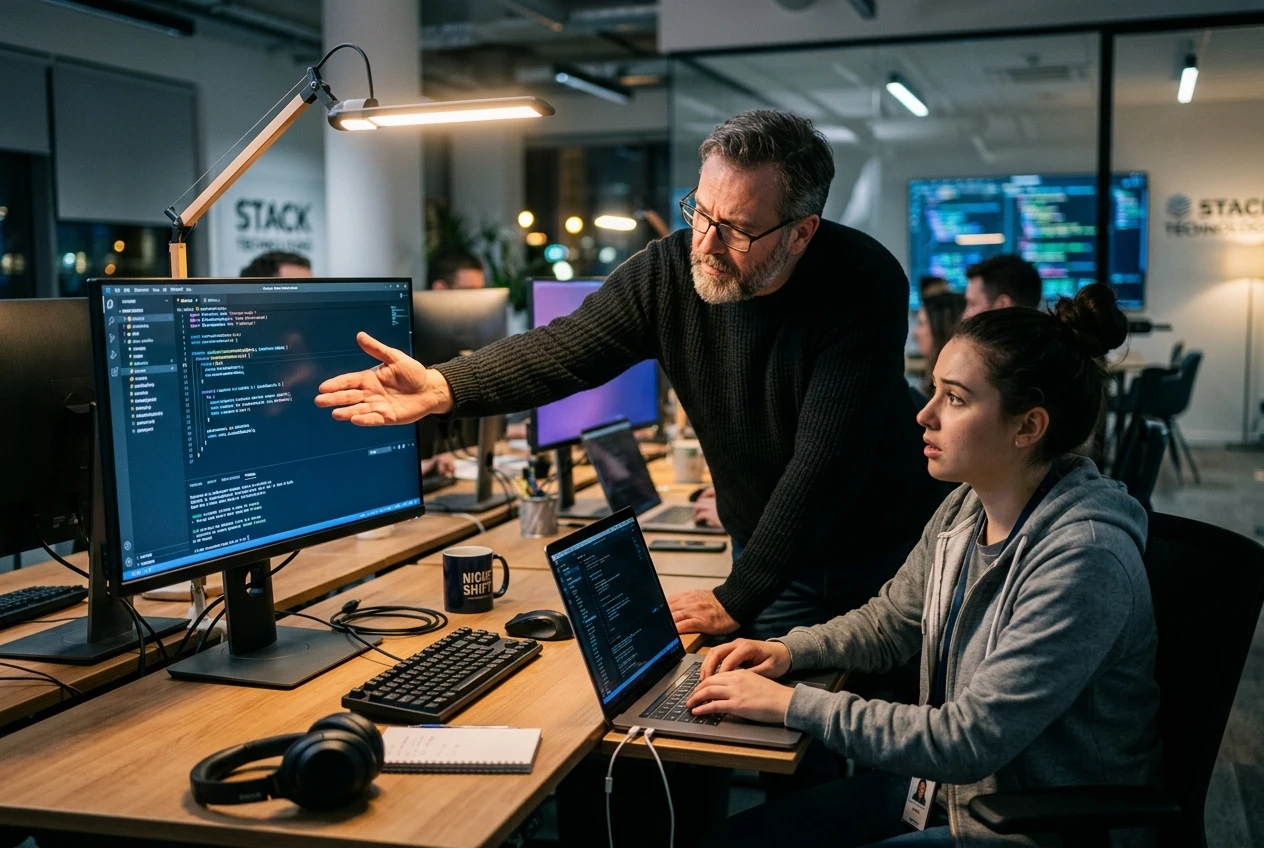 senior engineers doubt junior AI-assisted code in BairesDev survey