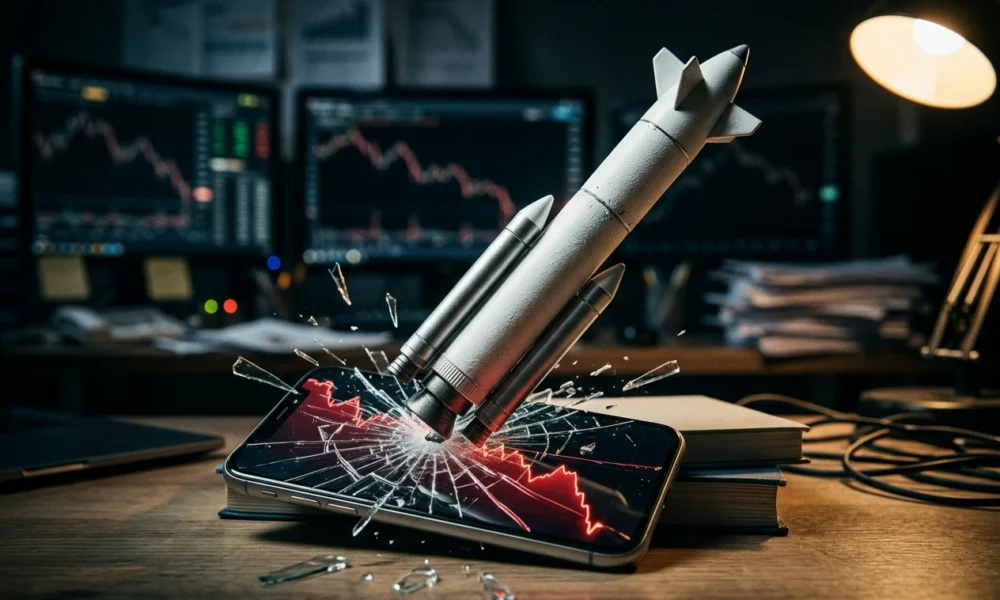 SpaceX pre-IPO perpetual futures traders underwater after stock drop