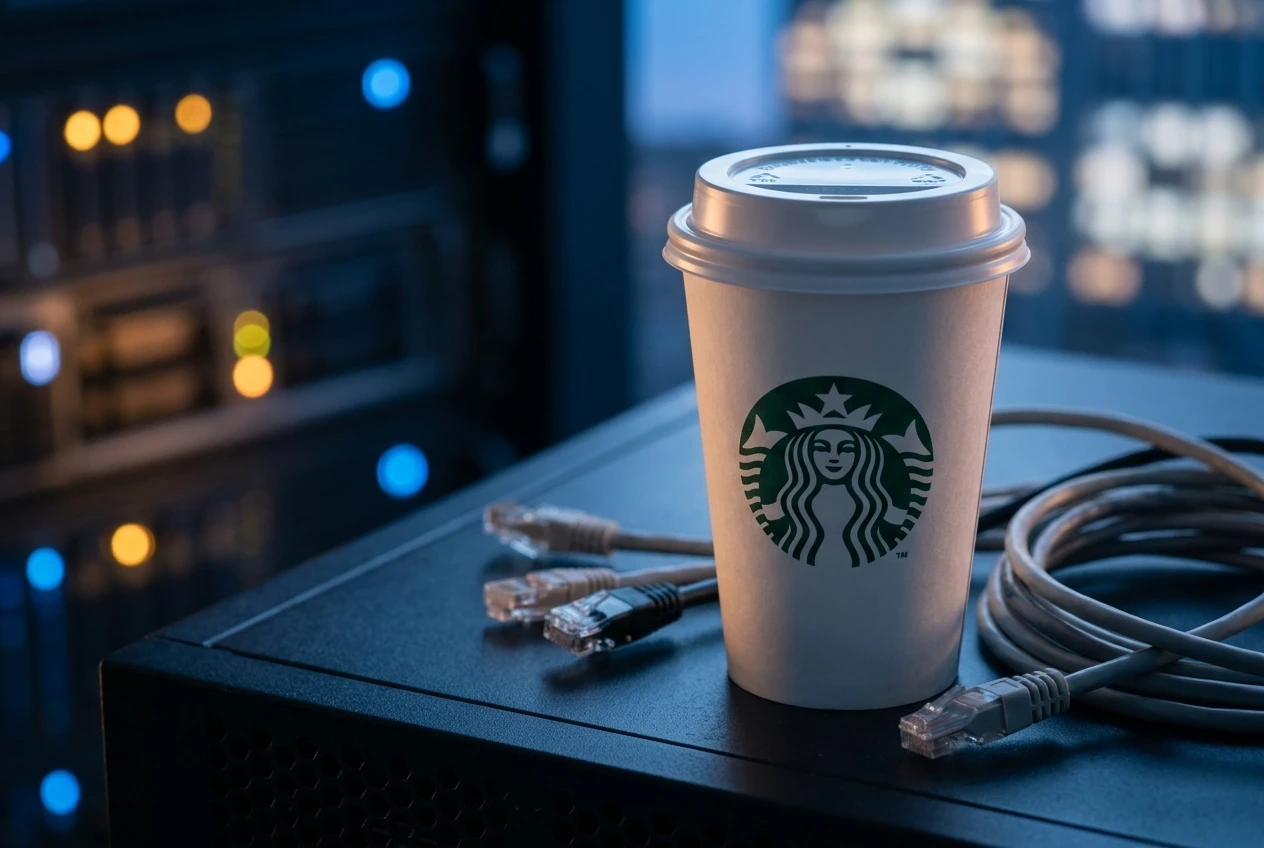 Starbucks AI software Microsoft IBM replacement India IT outsourcing impact