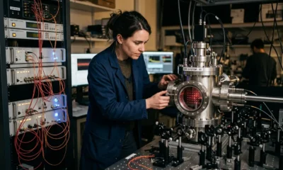strontium optical tweezers quantum computing apparatus