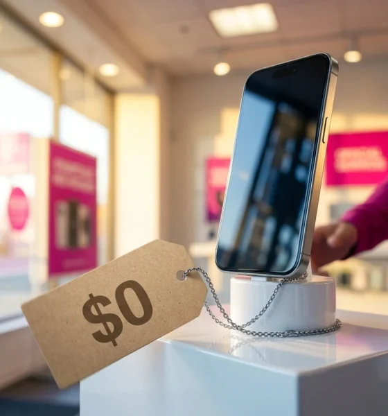 T-Mobile free iPhone 17 Pro trade-in switch deal