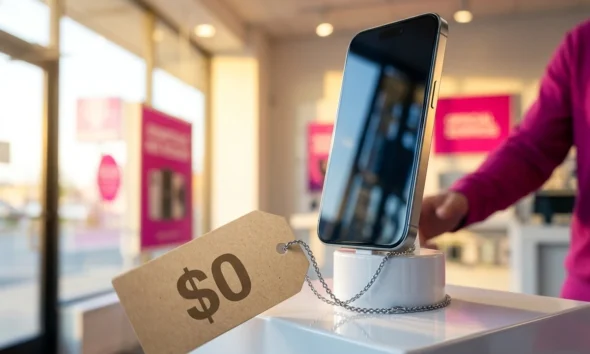T-Mobile free iPhone 17 Pro trade-in switch deal