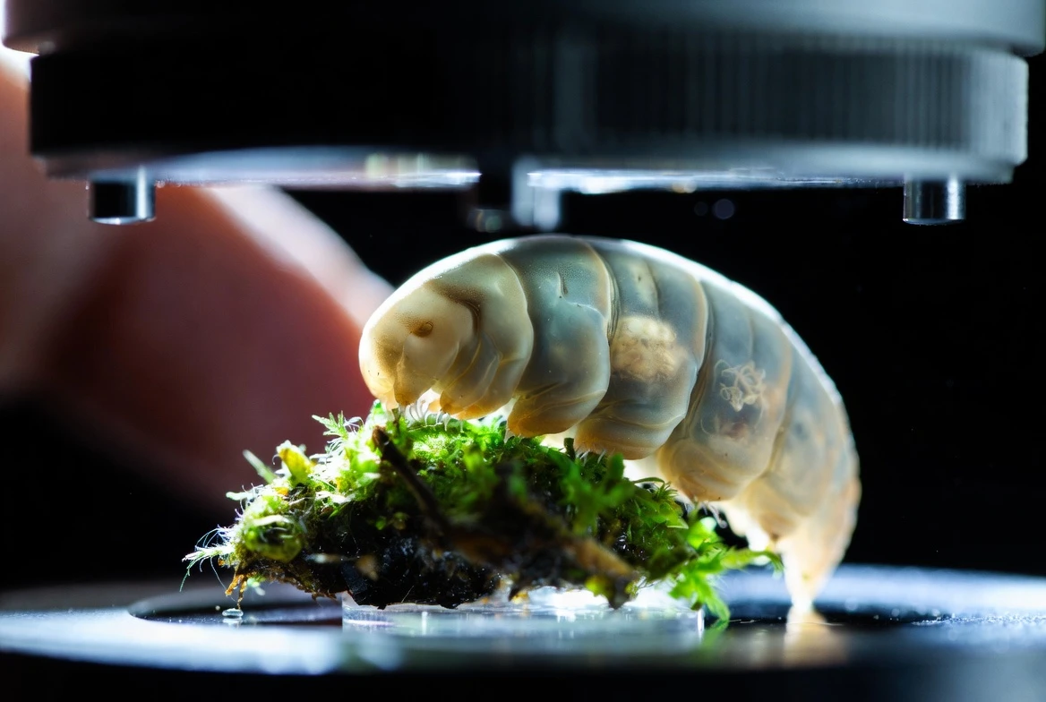 tardigrade genome sequencing microscope specimen