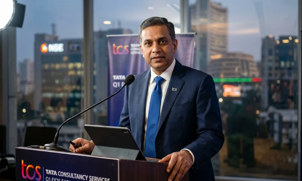 TCS Q1 FY27 results and AI revenue run rate details