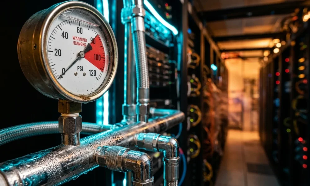 Vertiv stock AI data center cooling infrastructure investors watching backlog
