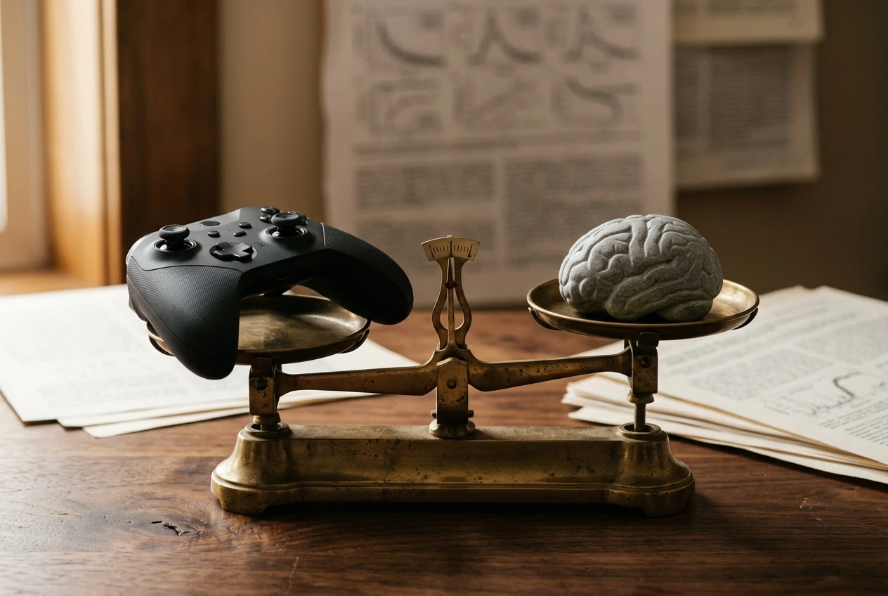 video games cognitive ability meta-analysis memory boost study