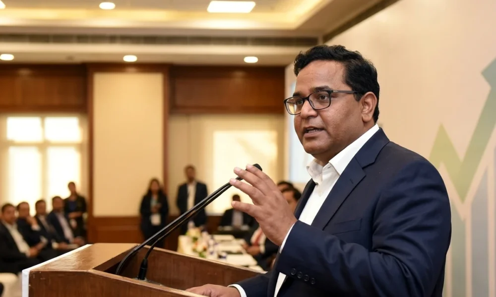 Vijay Shekhar Sharma Paytm CEO AI champions speech India