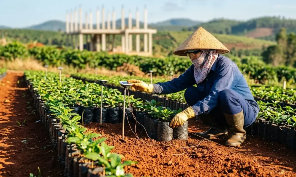 Vinh Hiep AI coffee research institute Gia Lai Vietnam approval