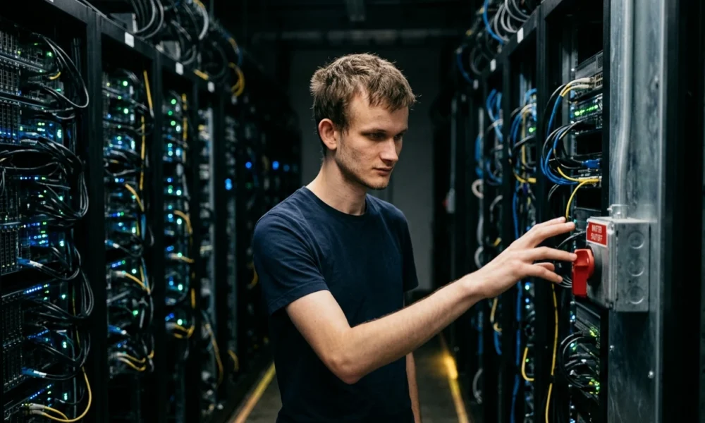 Vitalik Buterin AI 2040 pause d/acc superintelligence debate