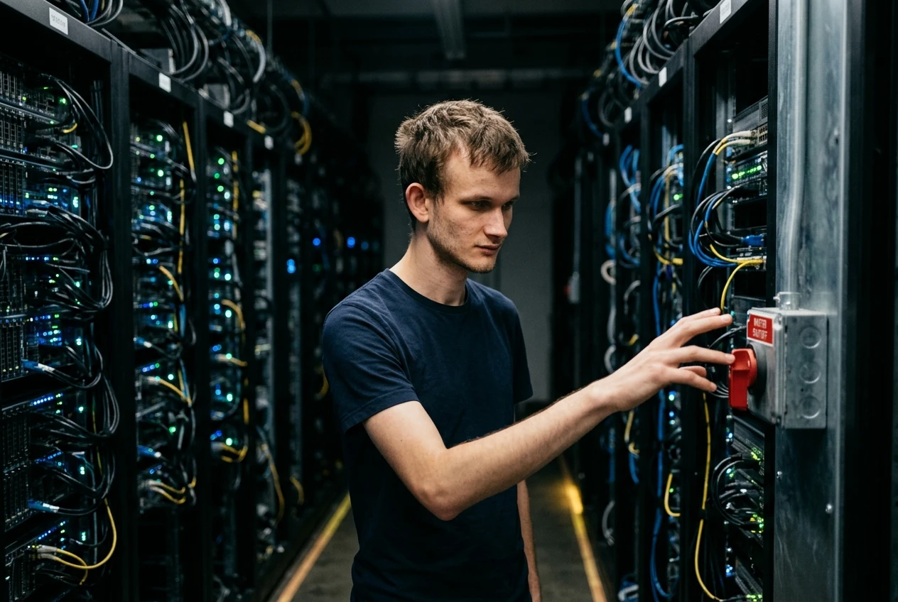 Vitalik Buterin AI 2040 pause d/acc superintelligence debate
