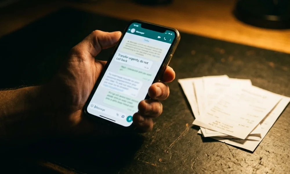 WhatsApp manager impersonation scam RM970000 Malaysia clerk