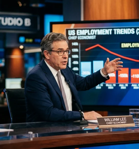 William Lee economist US jobs data Fed rethink