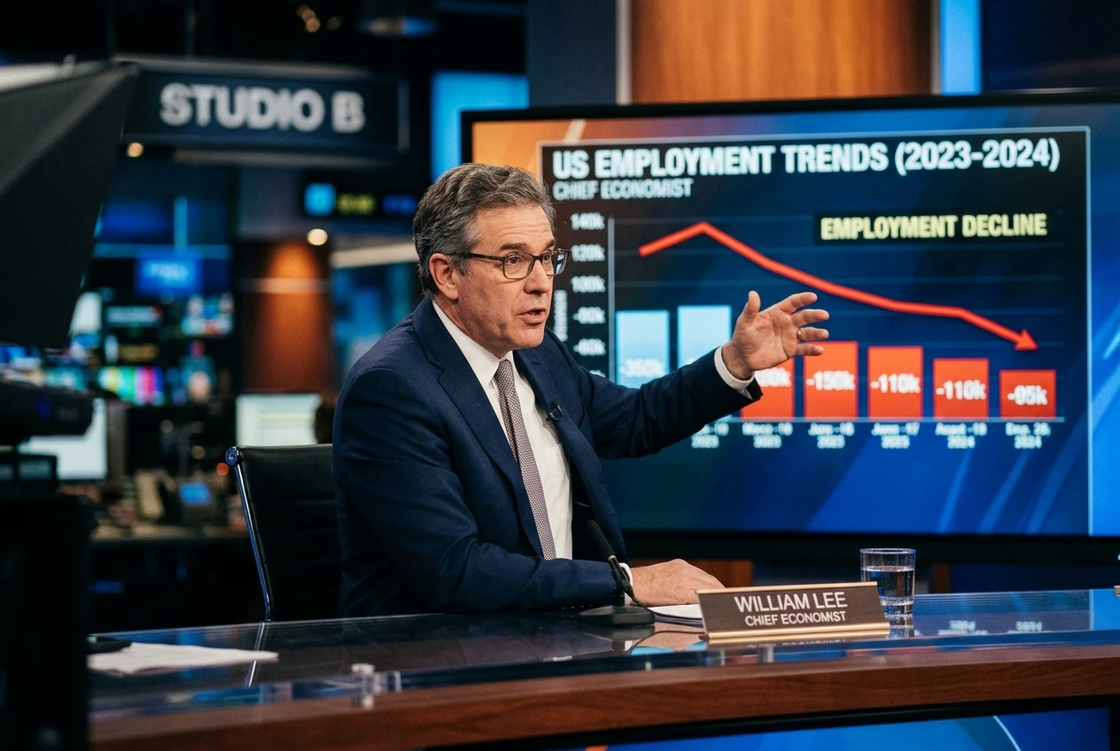 William Lee economist US jobs data Fed rethink