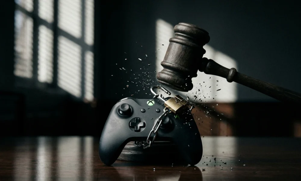 Xbox account restored after Microsoft blocked digital games lawsuit