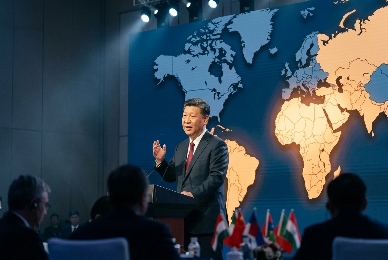 Xi Jinping WAICO AI alliance signing ceremony Shanghai 29 nations