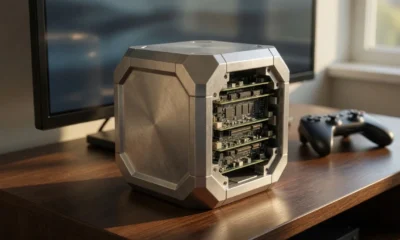 Xi3 Piston modular aluminum cube gaming PC