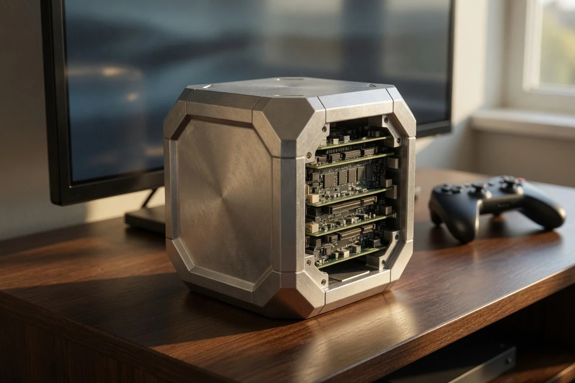 Xi3 Piston modular aluminum cube gaming PC