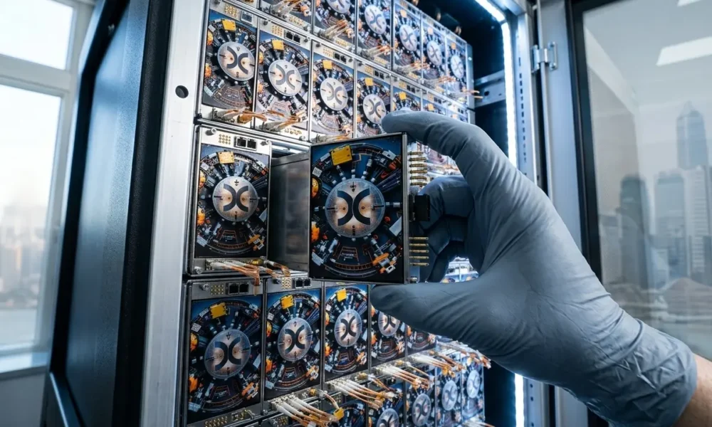 Zhongji InnoLight Hong Kong IPO optical modules AI data centre