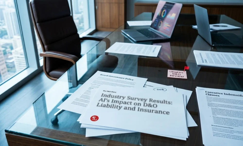 AI board liability CIO reporting D&O insurance oversight