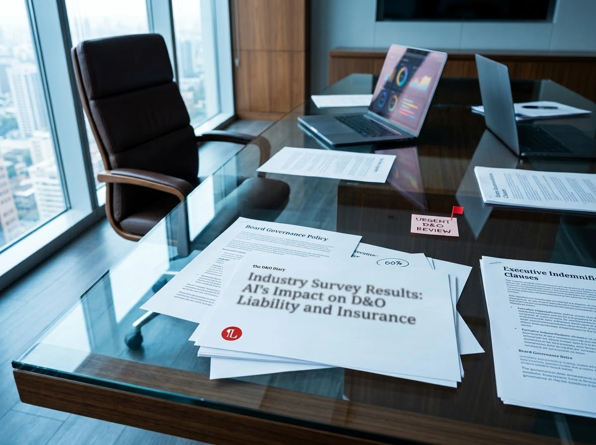 AI board liability CIO reporting D&O insurance oversight