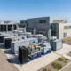 AI data center on-site gas genset modular power plant