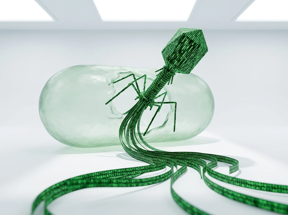 AI designed bacteriophage viruses Evo Stanford Arc Institute